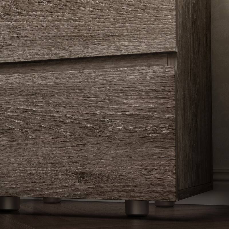 2-Drawer Nightstand End Table Console Table