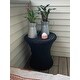 Adriana Outdoor Boho Wicker Accent Table by Christopher Knight Home
