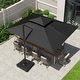 preview thumbnail 13 of 14, Crestlive Products 10 x 13ft Outdoor Patio Cantilever Umbrella with Base
