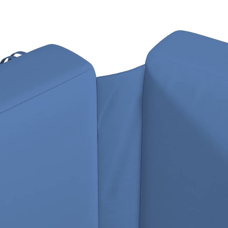 California Umbrella Outdoor Chaise Lounge Cushion, 24" x 78", 3.5" Thick, Memory Foam, Solstice Olefin Fabric