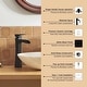 preview thumbnail 9 of 47, Vibrantbath Vessel Sink Faucet Waterfall with Pop Up Drain