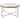 Renwil Liana Indoor Mango Wood Table, Antique Brass