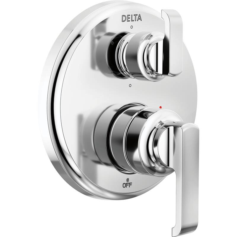 Delta T24989 Tetra 14 Series Pressure Balanced Valve Trim with - Lumicoat Chrome