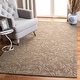 preview thumbnail 10 of 44, SAFAVIEH Handmade Impressions Yulisa Modern Scrolls Wool Rug 7'6" x 9'6" - Brown - Rectangle