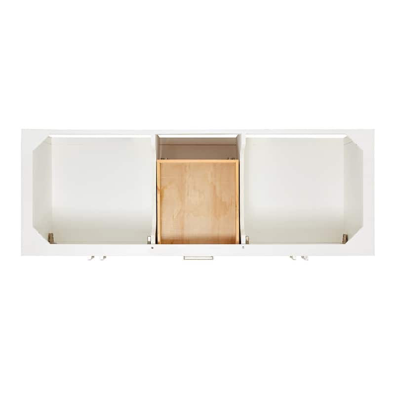Ariel S061DCW2RVO Magnolia 60" Free Standing Double Basin Vanity Set