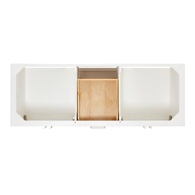Ariel S061DWQOVO Magnolia 60" Free Standing Double Basin Vanity Set