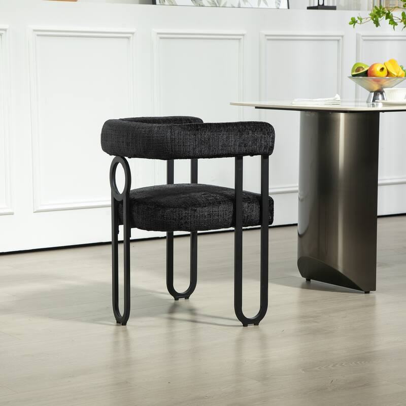Modern PU Upholstered Accent Chair for LIving Room or Dining