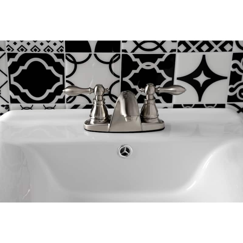 Kingston Brass American Classic 4 in. Centerset Bathroom Faucet