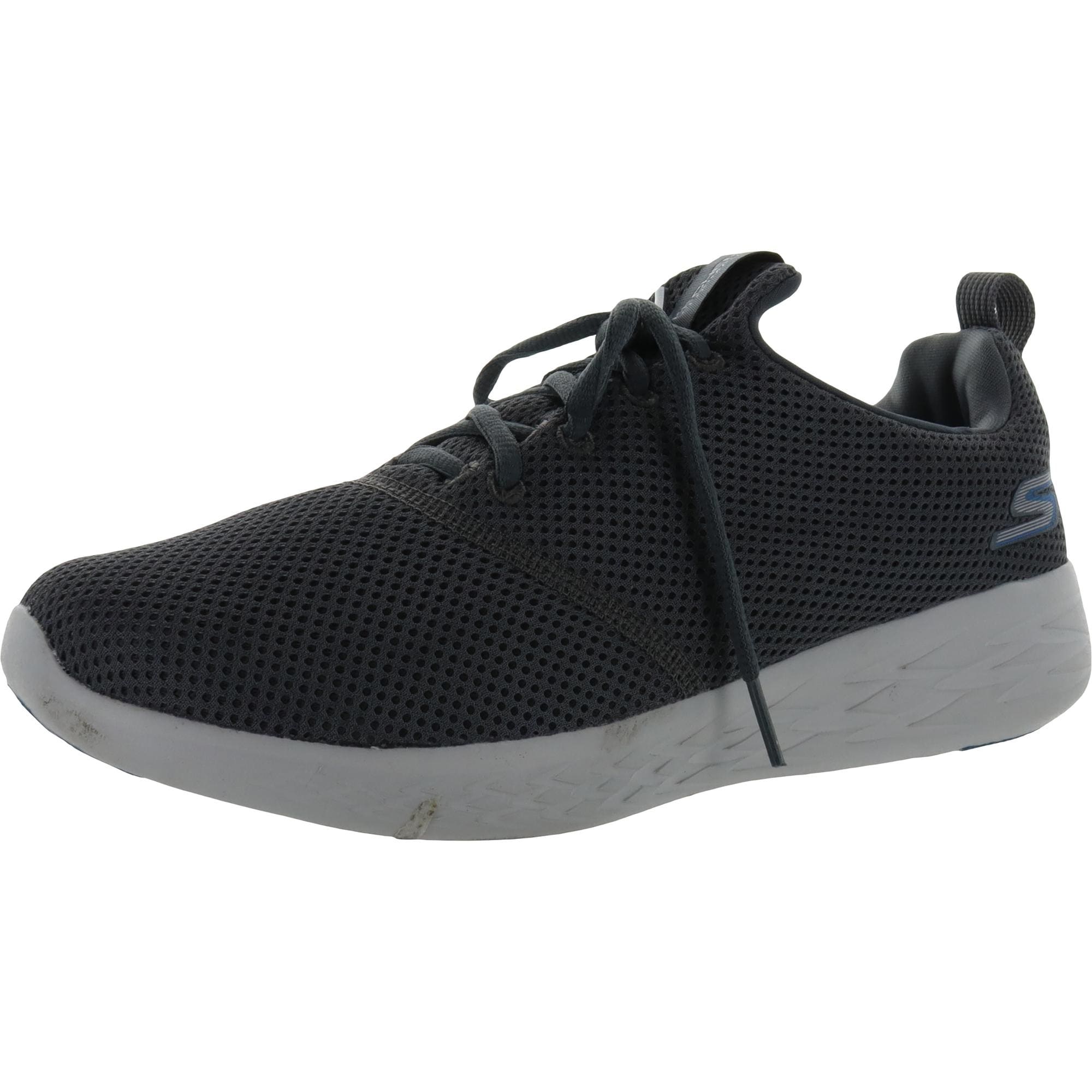 Skechers Mens Go Run Running Shoes Mat Gen 5 - Charcoal/Blue - -