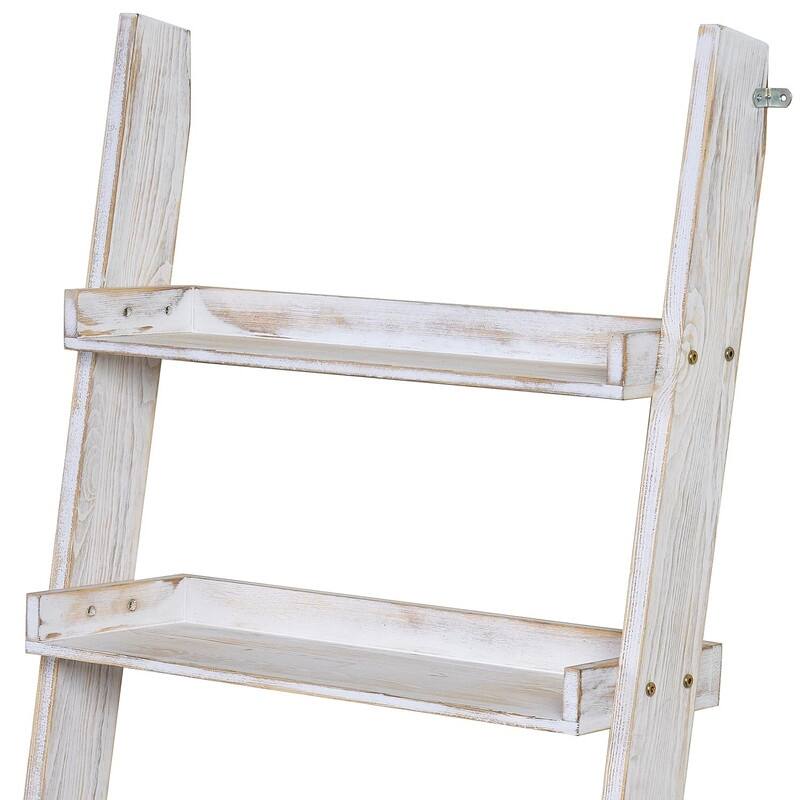 Ladder Standing Shelf - 15.75"D x 23.25"W x 66.5"H
