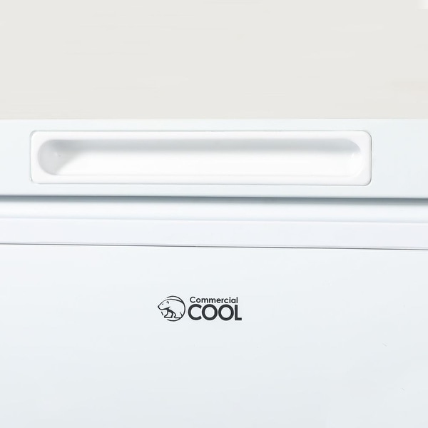 Commercial Cool Chest Freezer Stand Up 5.4 Cubic Feet White 7