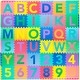 preview thumbnail 6 of 8, ProsourceFit Kids Floor Play Mat 3/8-in, 36 Sq Ft - 36 Tiles Alphabet and Numbers
