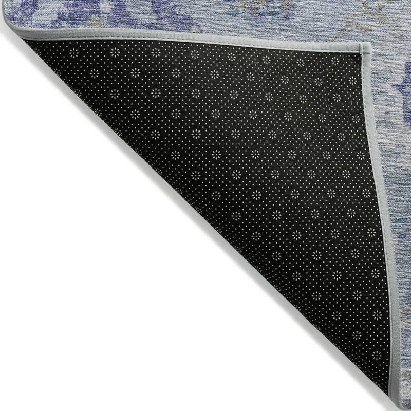 HomeRoots Floral Traditional Rectangle Outdoor Rug
