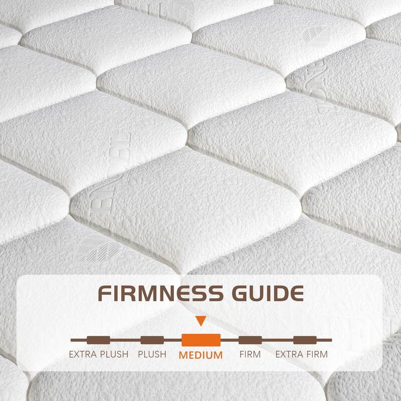12'' Memory Foam Medium-Firm Pillow Top Hybrid Mattress