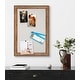 preview thumbnail 9 of 46, DesignOvation Macon Framed Linen Fabric Pinboard