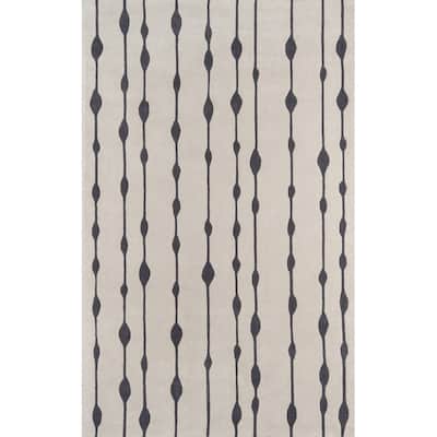 Momeni Delhi Hand Tufted Wool Contemporary Geometric Area Rug