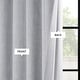 preview thumbnail 104 of 160, Exclusive Fabrics Textured Faux Linen Extra Wide Room Darkening Curtains for Bedroom & Living Room Curtains (1 Panel)