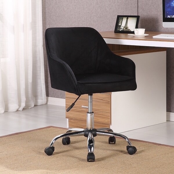 Shop Belleze Modern Office Chair Task Desk Adjustable Swivel Height