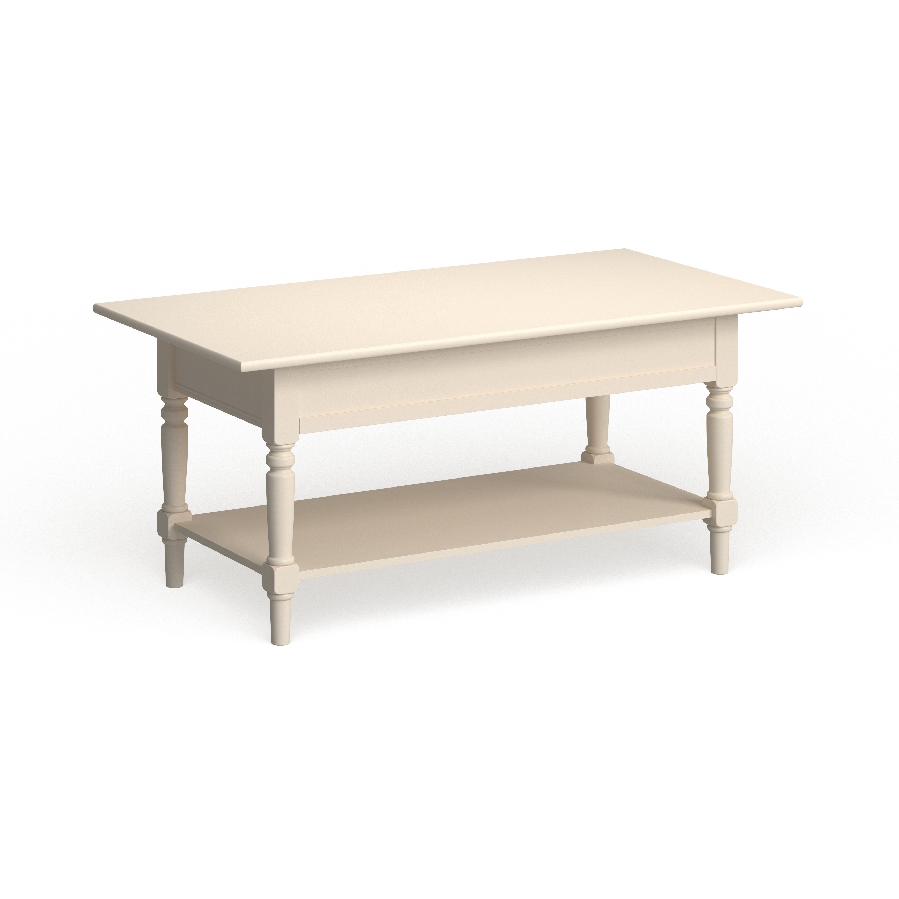 Safavieh Cape Cod Cream 2 Drawer Coffee Table 41 7 X 21 7 X 18 5 Overstock 6971934