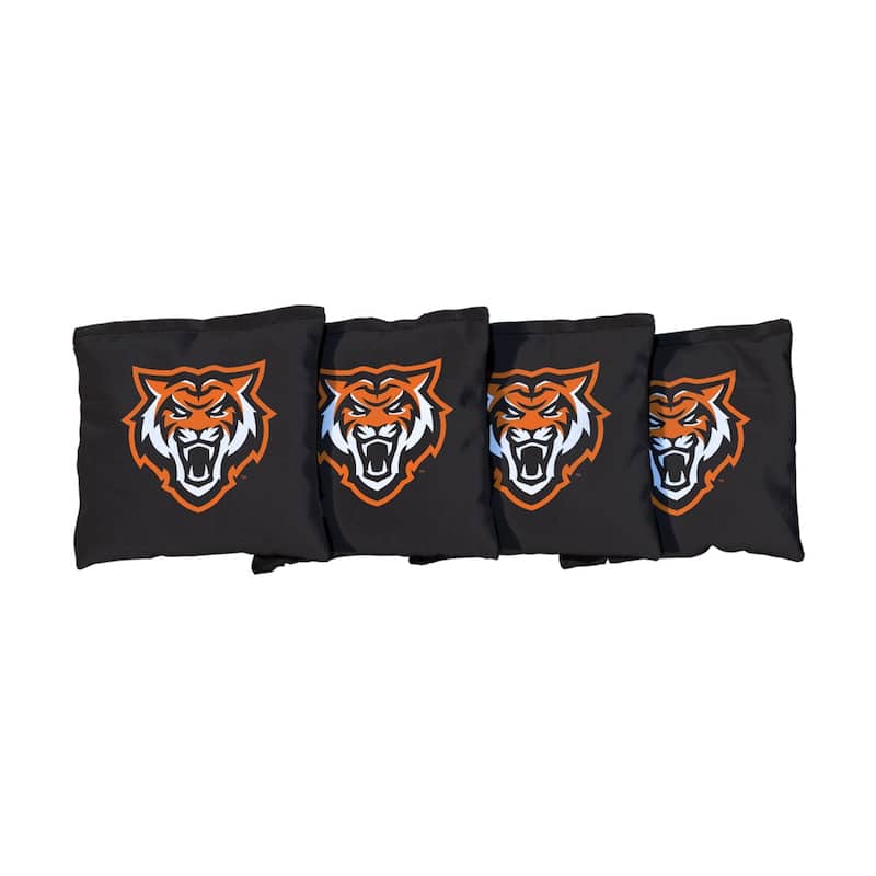 Idaho State University Bengals Black Cornhole Bags - Corn Filled