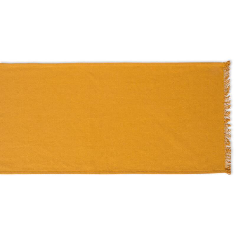 DII Heavyweight Fringed Table Runner