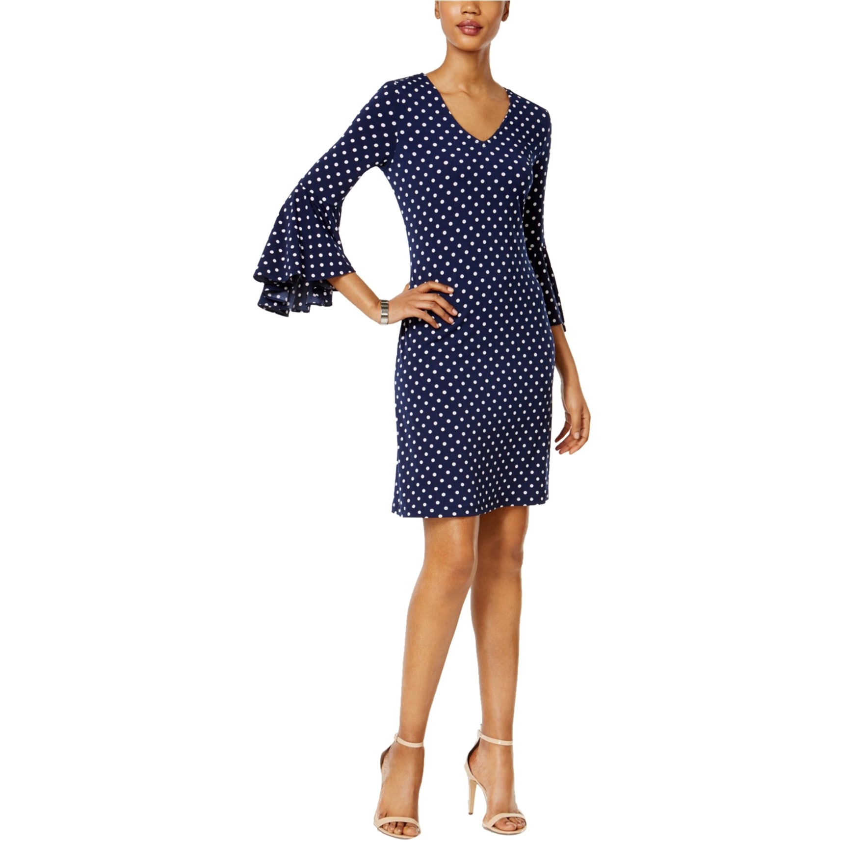 msk polka dot dress