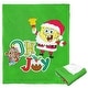 preview thumbnail 8 of 10, Nickelodeon Spongebob Squarepants Christmas Silk Touch Throw Blanket 50" x 60" - Oh Joyful Holiday