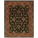 preview thumbnail 81 of 83, SAFAVIEH Handmade Heritage Sharee Traditional Oriental Wool Rug 6' x 9' - Dark Green/Gold - Rectangle