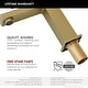 preview thumbnail 20 of 44, STYLISH Single Handle Single Hole Bathroom Faucet - Faucet Height: 6 1/2" Spout Height: 4 1/2"