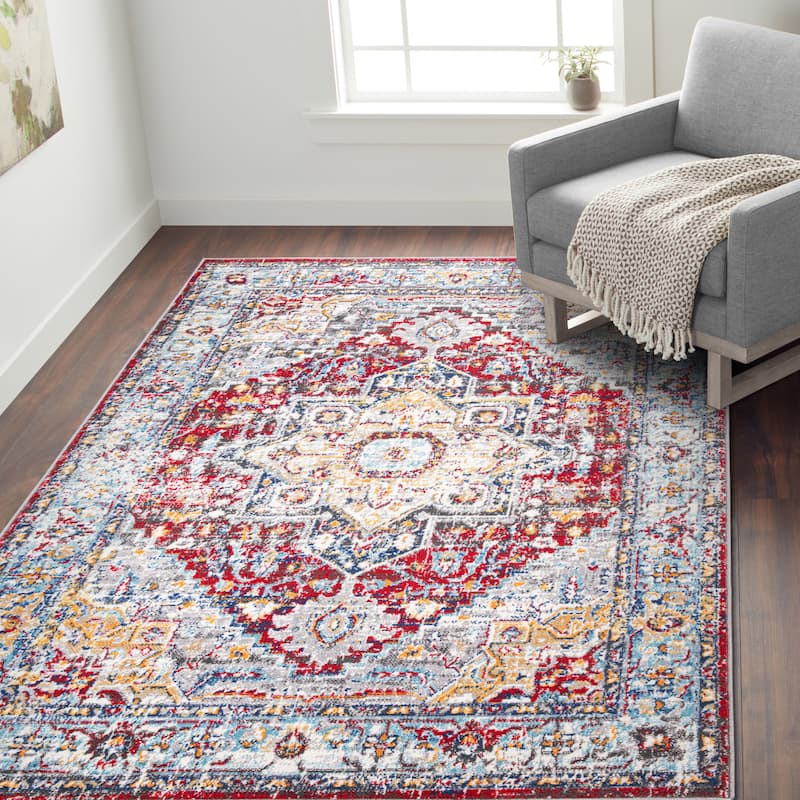 World Rug Gallery Bohemian Traditional Area Rug