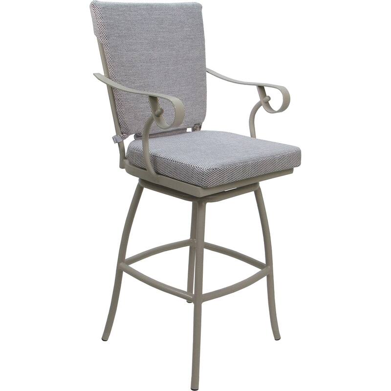 Outdoor or Indoor Counter 26", 30" or Extra Tall 34" Bar Stool - Jamey