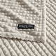 preview thumbnail 4 of 9, Kenneth Cole Textured Solid Plush Throw Blanket