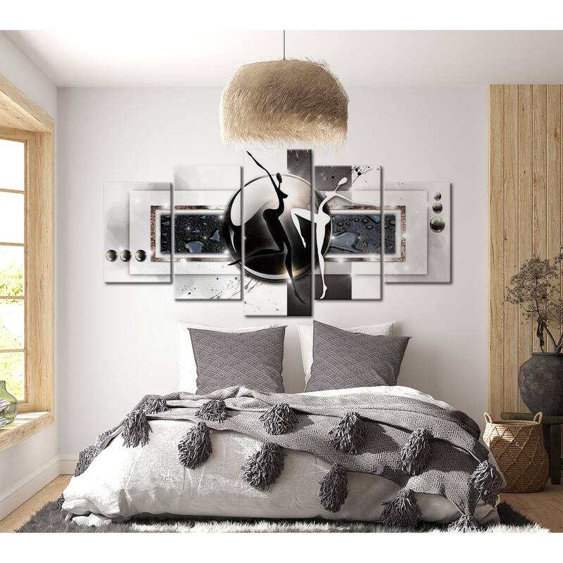 Glam Canvas Wall Art - Modern Dance - 5 Pieces
