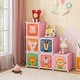 preview thumbnail 22 of 28, Costway 8-Cube Kids Wardrobe Baby Dresser Bedroom Armoire Clothes