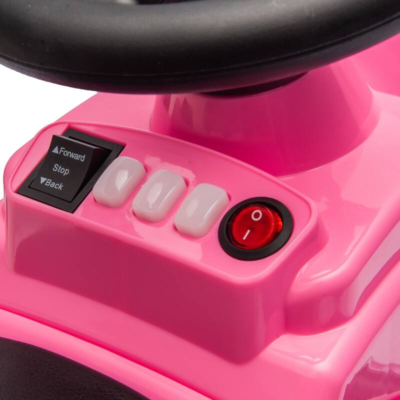 12V Kids Electric Bumper Car, Dual Motors, 360° Rotation, LED Flow Lights, Music, Horn & Fun Collision Effects for Ages 3-5