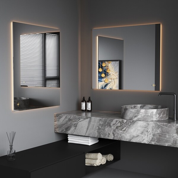 Dimmable backlit mirror online