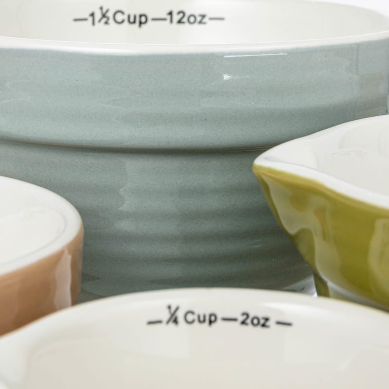 Batter Bowl Shaped Measuring Cups (Set of 4 Sizes)