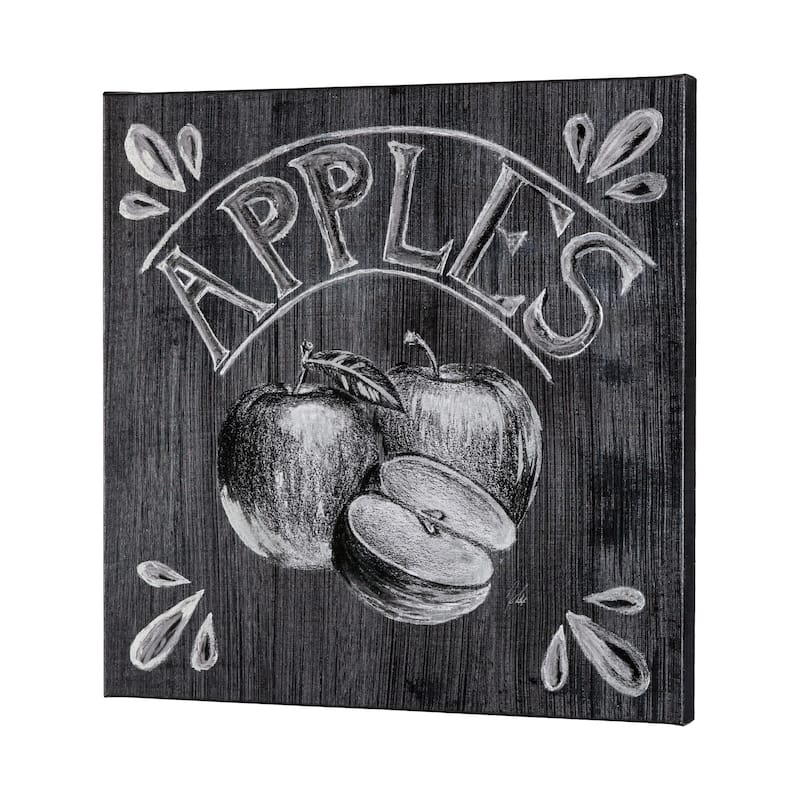 Farm Fresh Apples (26 x 26) Canvas Art Print