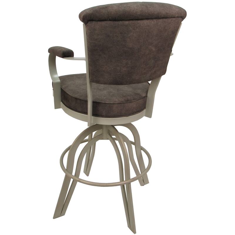 Miami Counter 26" or Bar 30" Metal Bar Stool on A Base