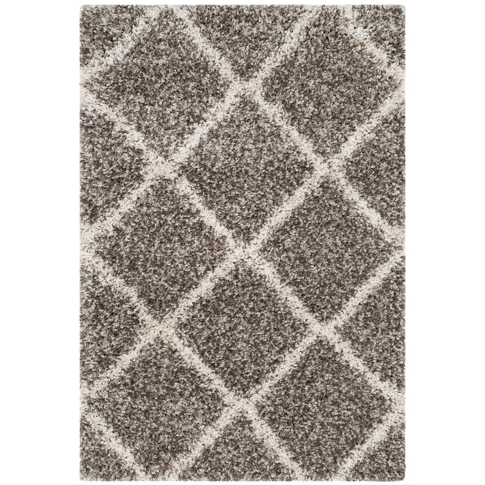 SAFAVIEH Hudson Shag Raili Diamond Trellis 2-inch Thick Rug