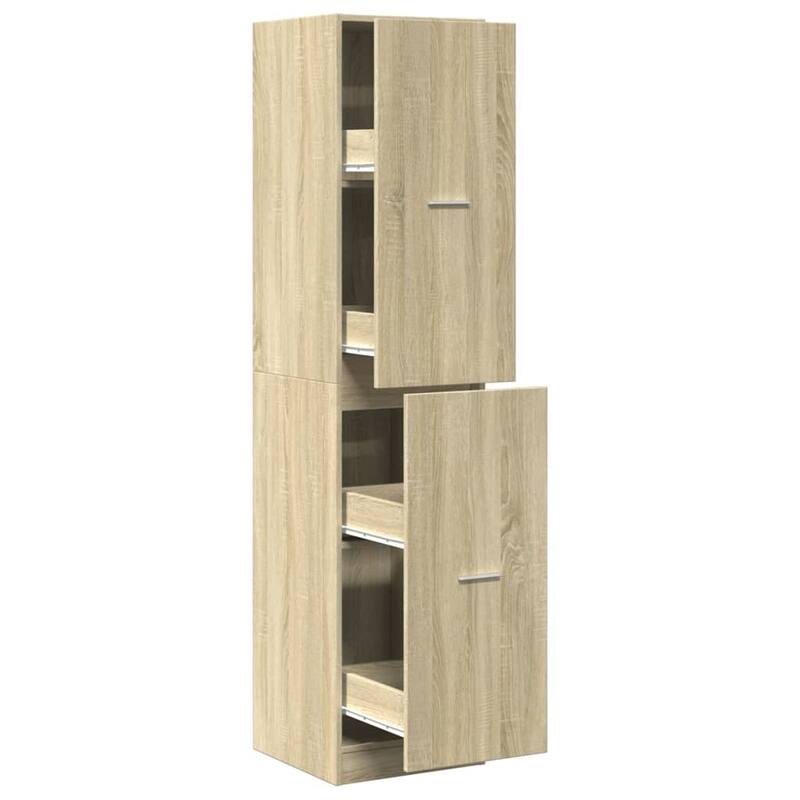 vidaXL Apothecary Cabinet Engineered Wood Standard