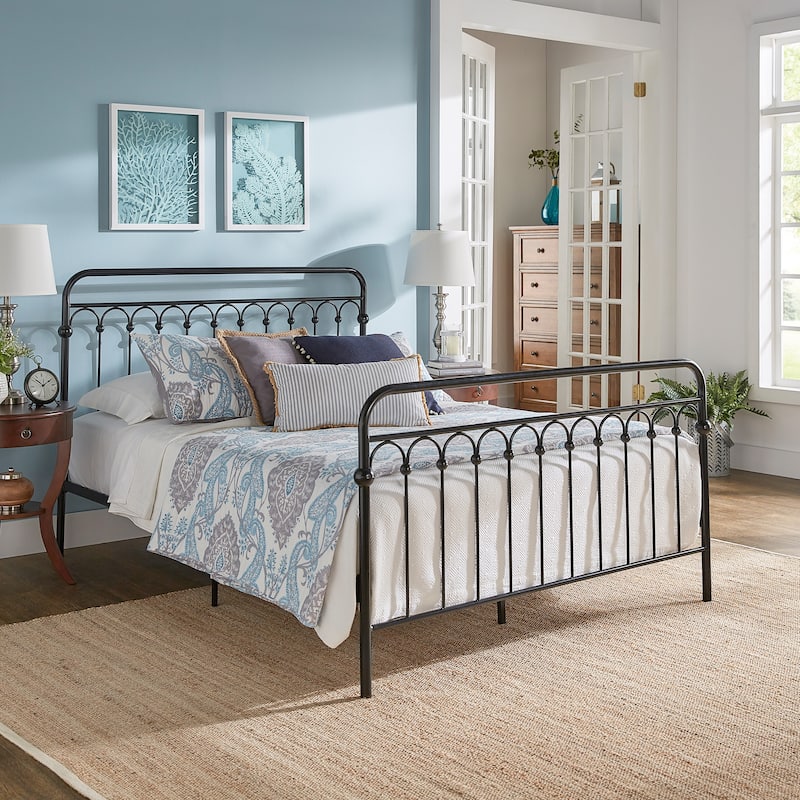 Eloise Metal Arches Platform Bed by iNSPIRE Q Classic