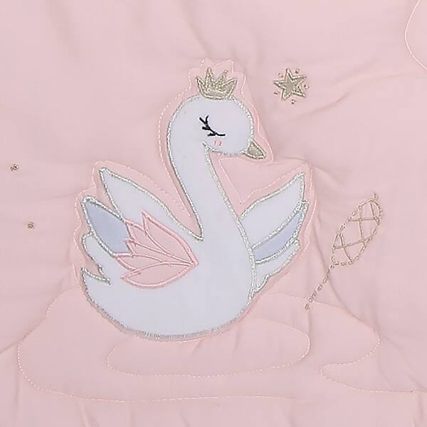 Shop Lambs Ivy Signature Swan Princess Pink Sateen 3 Piece Baby