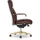 preview thumbnail 25 of 40, La-Z-Boy Melrose Executive Office Chair, Brass Finish