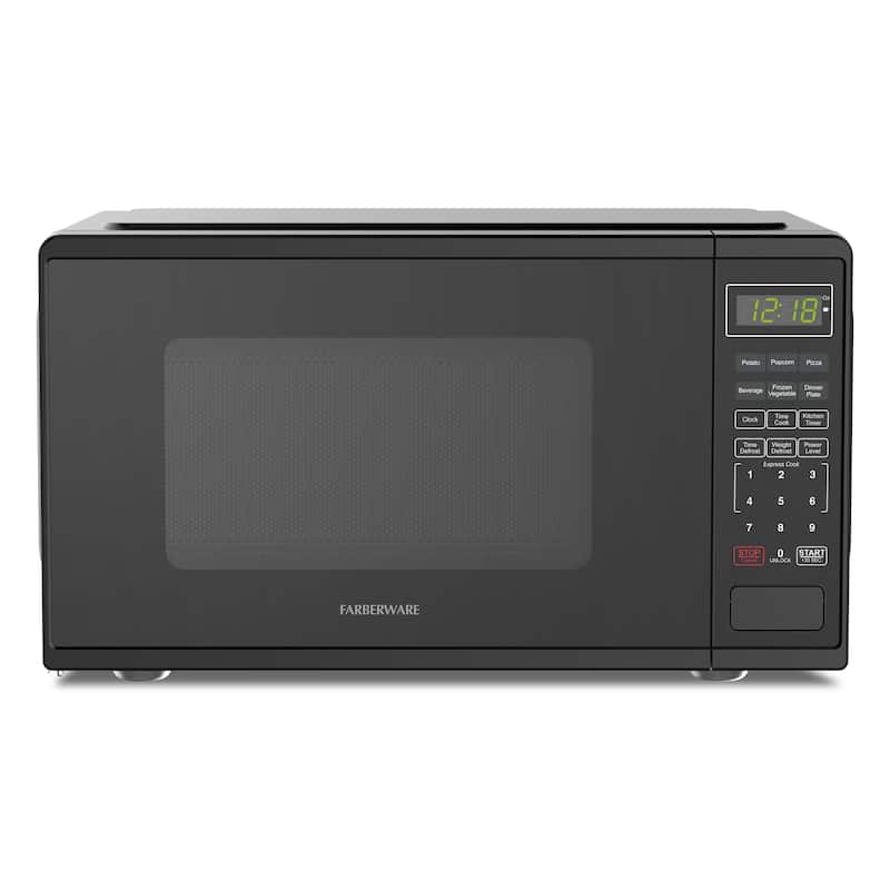 0.9 Cu. Ft. Microwave Oven - Black