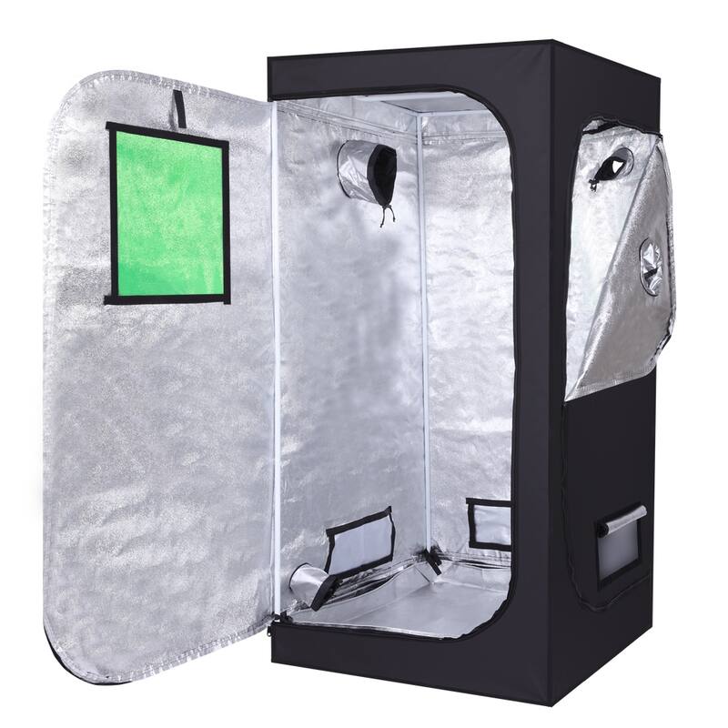 Home Use Dismountable Hydroponic Windowed Plant-growing Tent