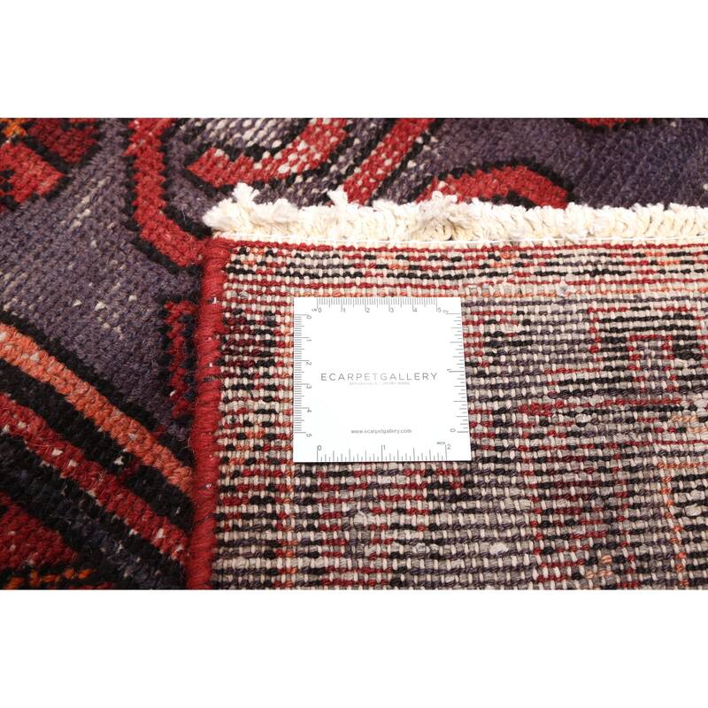 ECARPETGALLERY Hand-knotted Antalya Vintage Red Wool Rug - 4'2 x 6'3
