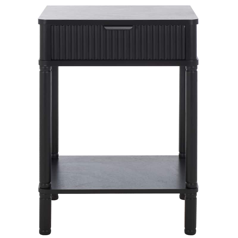 SAFAVIEH Thurston 1-Drawer Accent Table - 18"W x 14"D x 24"H