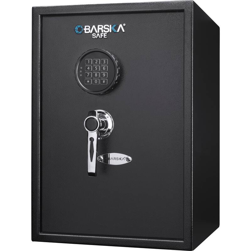 Large Digital Keypad Safe 1 45 Cubic Ft Black - Black