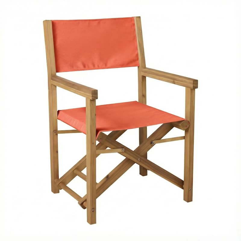 Director's Chair with Sunbrella Fabric - Canvas Melon